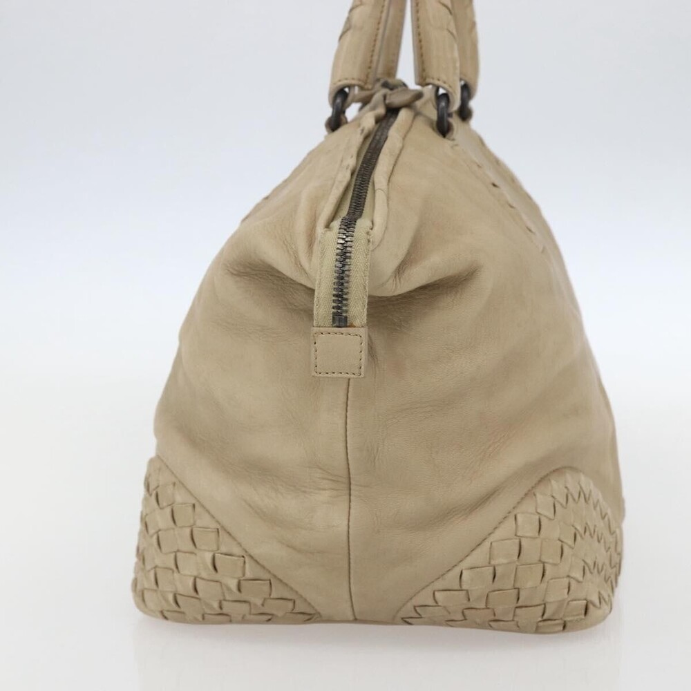 Bottega Veneta Zip Top Leather with Intrecciato Detail Large - Picture 3 of 16